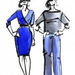 Подбираем одежу для фигуры в виде песочных часов